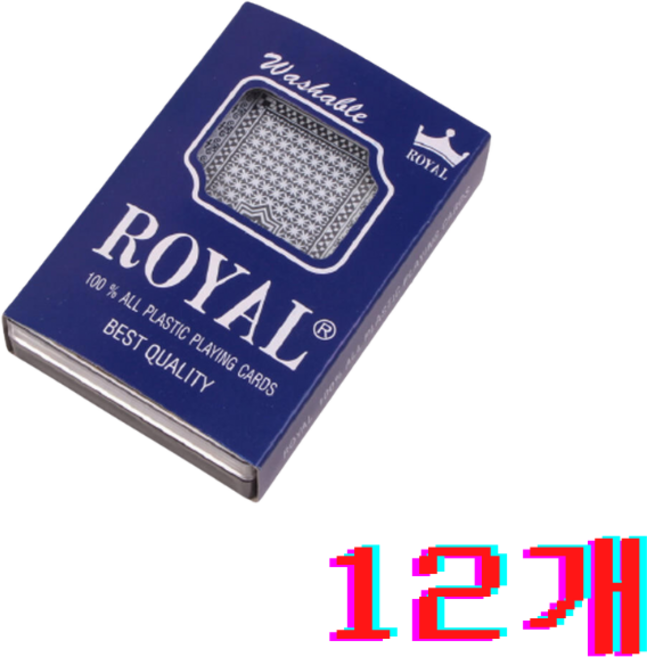 고급 로얄 트럼프카드 플라스틱 포커세트 게임용