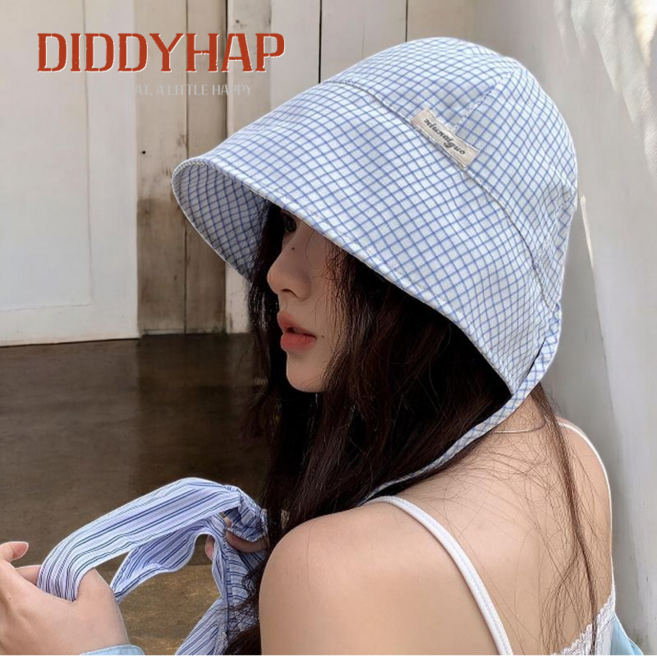 디디햅 보닛햇 코튼 잔체크모자 HCAS-BW002