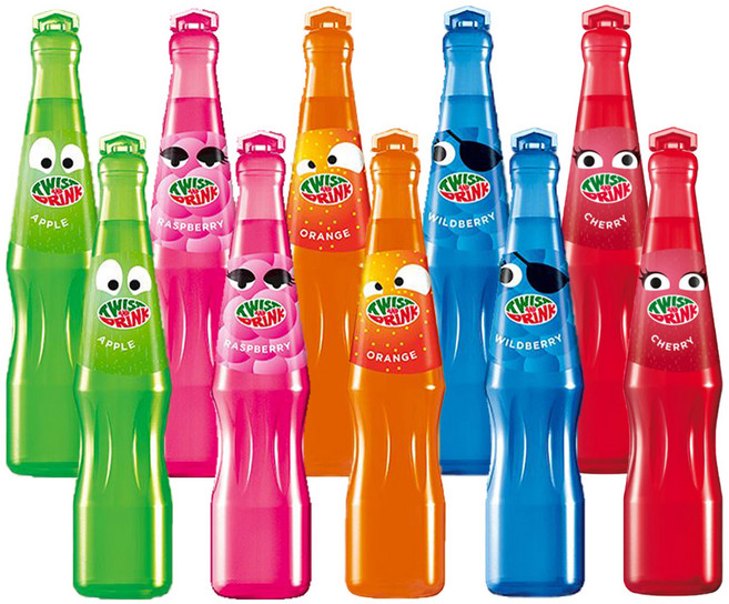 트위스트앤드링크200ml 사과 2개+라즈베리 2개+오렌지 2개+와일드베리 2개+체리 2개 (총10개) 어린이주스음료수과일, 200ml, 10개