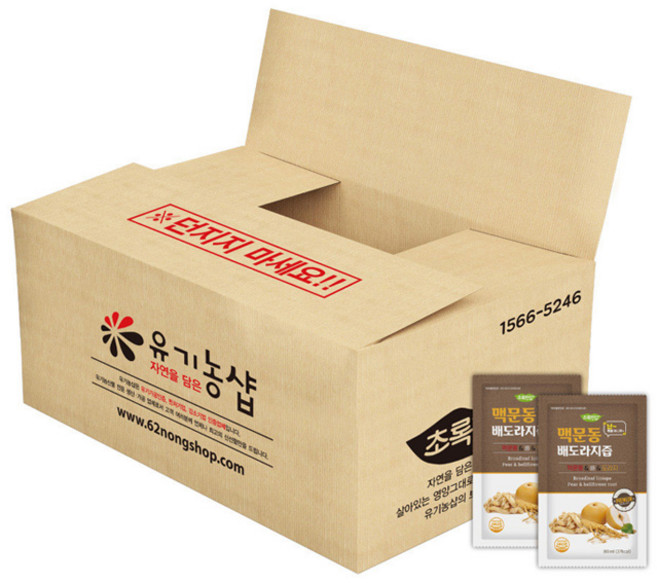 [DND] 국내산 맥문동 배도라지즙 80ml 90포 (실속형+10포/총100포), FREE, 단품없음, 2.4L