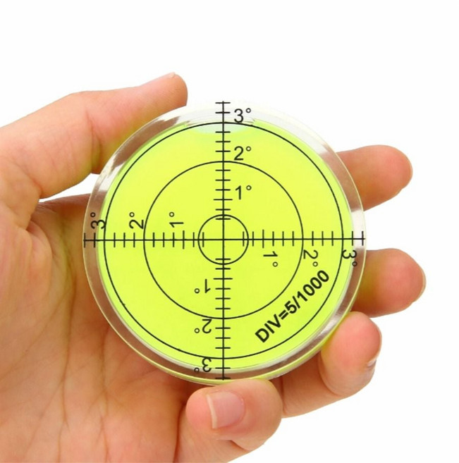 미니 원형 수평기 레벨 수평계 60mm