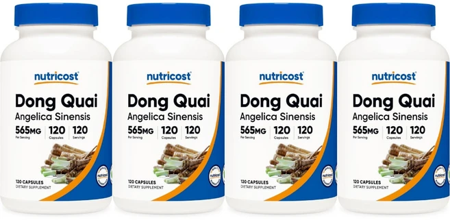 뉴트리코스트 당귀 565mg, 120정, 4개 - 쿠팡