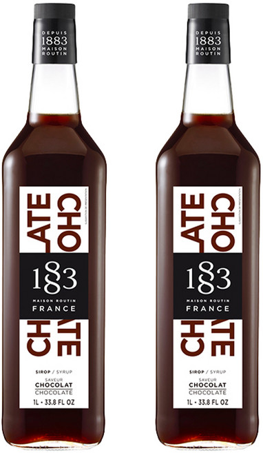 1883 초콜렛 시럽, 1L, 2개
