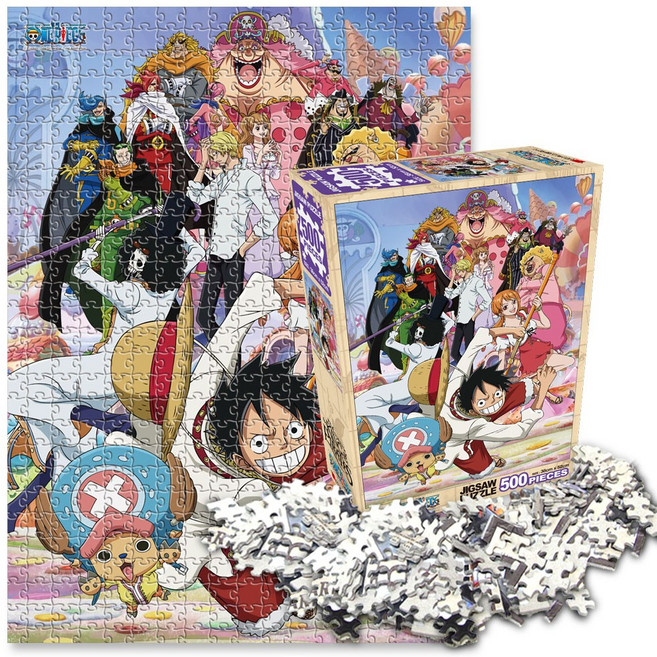 원피스 직소 퍼즐 500조각, 1개, 치밀한 계획, 500피스