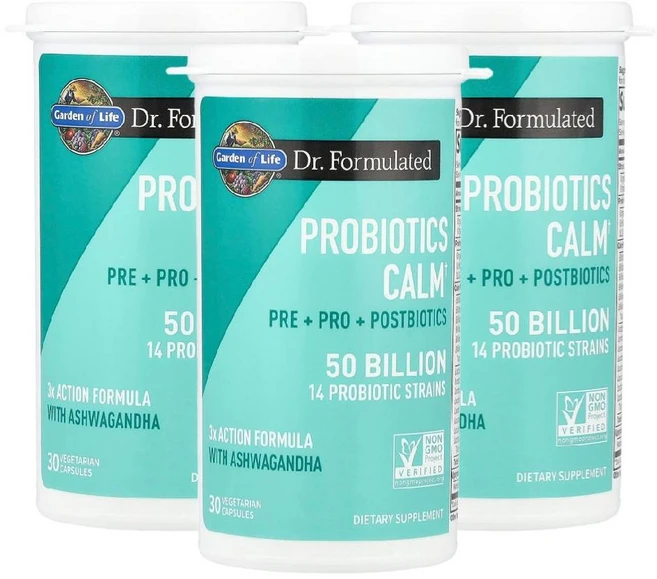 1+1+1 가든오브라이프 프로바이오틱스 진정작용 500억 베지캡슐30정 프로바이오틱 PROBIOTIC PROBIOTICS - 쿠팡
