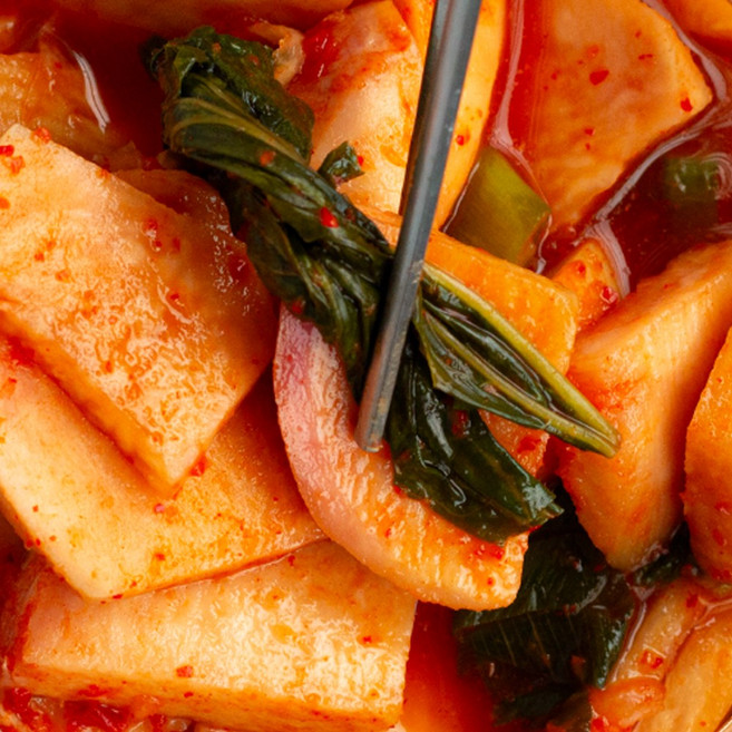 강화순무김치 깍두기 석박지 벌크포장, 1개, 3kg