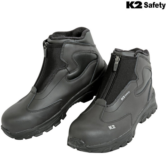 K2 세이프티 K2-51N 방한 안전화 보온성 지퍼 작업화 현장화 방한화 6인치 천연가죽 생활방수 미끄럼방지