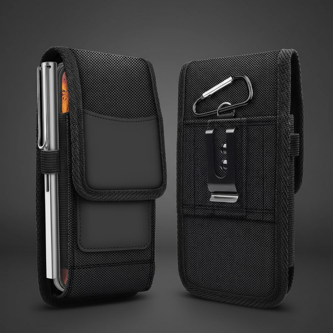 댓츠댓 편안한 휴대폰벨트케이스 핸드폰 허리가방, 1개