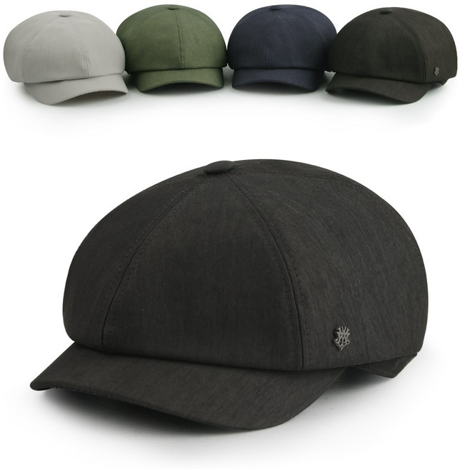 MQUM 남녀공용 뉴스보이캡 빵모자