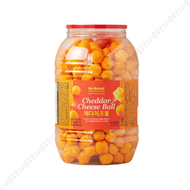 노브랜드 체다치즈볼 370g, 1개