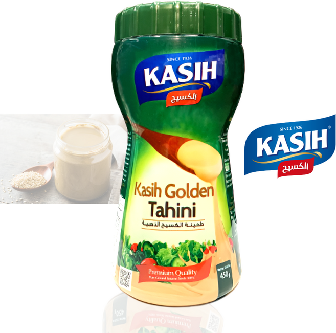 타히니 참깨 페이스트 골든 Kasih Golden Tahini, 1개, 450g
