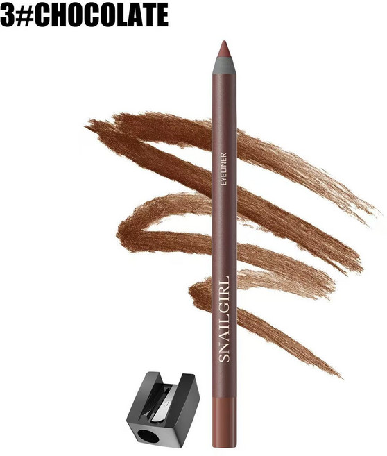 젤아이라이너 컬러 펜슬 초슬림 롱래스팅 워터프루프 무번짐 애교살 라이너, 1개, 03