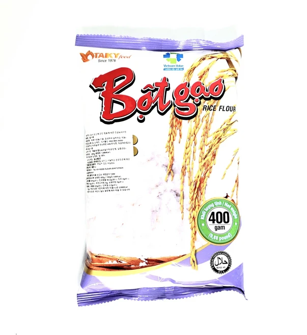 BOT GAO RICE FLOUR 봇가오 베트남 쌀가루 쌀100%제품, 1개, 400g - 쿠팡