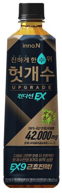 HK이노엔 컨디션헛개수EX 48펫 / 헛개차 차음료 음료수, 1개, 500ml