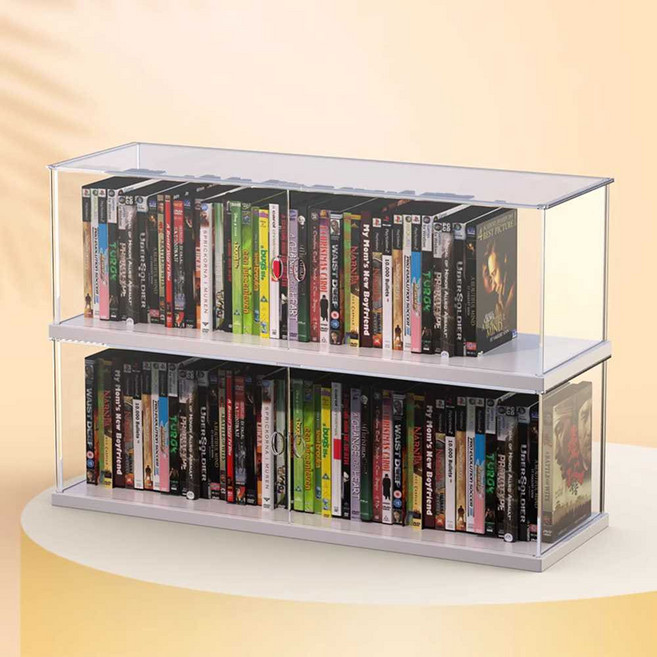 CD 아크릴 진열장 거치대 보관함 앨범 장식장 수납함 30x15x15cm, 30x15x20cm