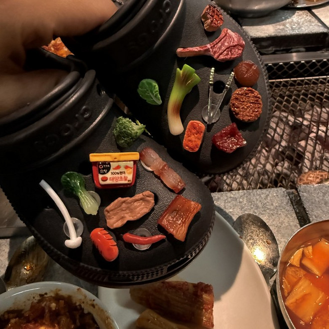 [18pcs] 바베큐 고기 햄 야채 세트