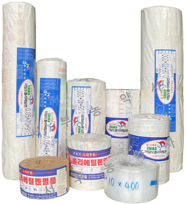 통비닐 0.05x40x200m 롤비닐 튜브형 물주머니 닥트 연속 신재PE 마끼 소형롤 소폭 포장용 원통 잘라쓰는 투명롤 포장재 국내산 포장비닐 축열물주머니 비닐백 비닐하우스 비닐, 투명, 1개