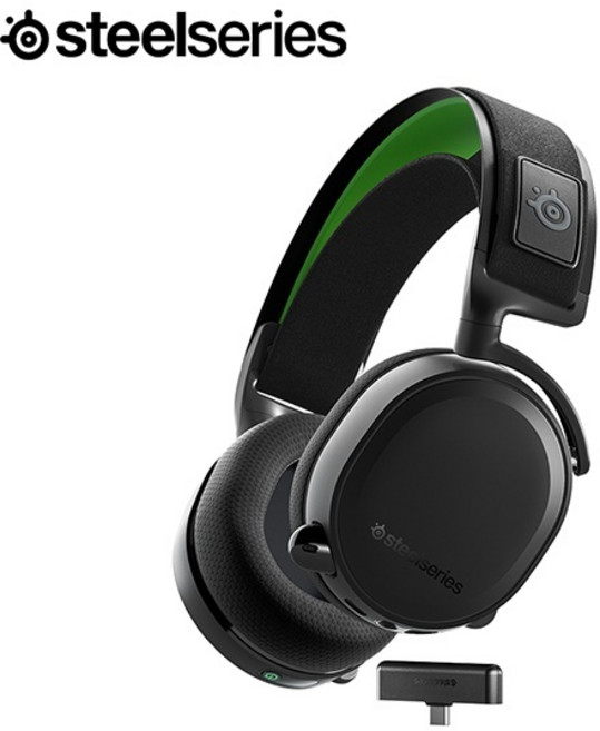 (스틸시리즈) (헤드셋) 아크티스 7X+ 무선 게이밍 헤드셋 Arctis 7X+ Wireless Black (엠앤웍스 정품), Arctis7X+Wireless