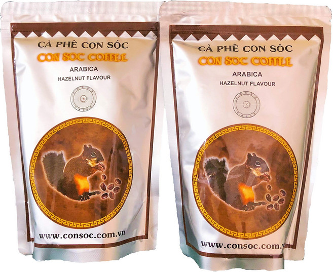 CON SOC COFFEE 맛 커피 헤이즐넛 맛 500g(아라비카 중추 250gx2봉), 250g, 2개