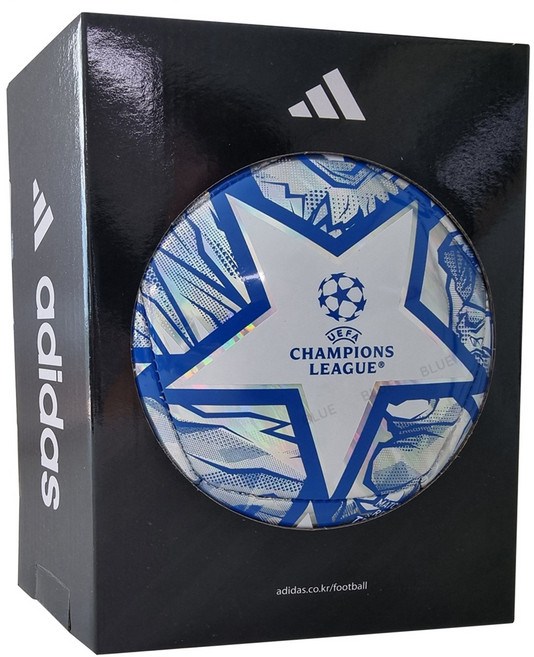 아디다스 UEFA 챔피언스 리그 트레이닝 포일 축구공, 1개