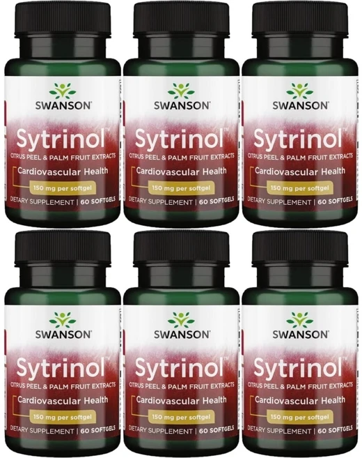 스완슨 시트리놀 150mg, 60정, 6팩 - 쿠팡