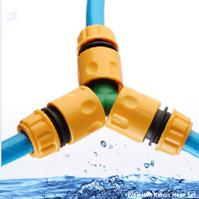 Y자형연결구세트 물호스연결 세차 정원 청소 수도호수, 1개
