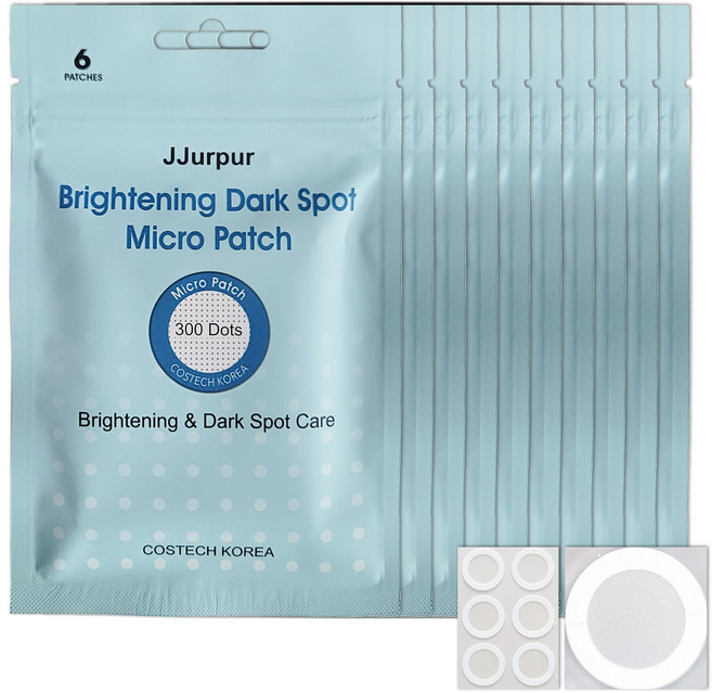 기미패치 검버섯 주근깨 잡티 제거 마이크로 니들 패치, 10개, 6개입