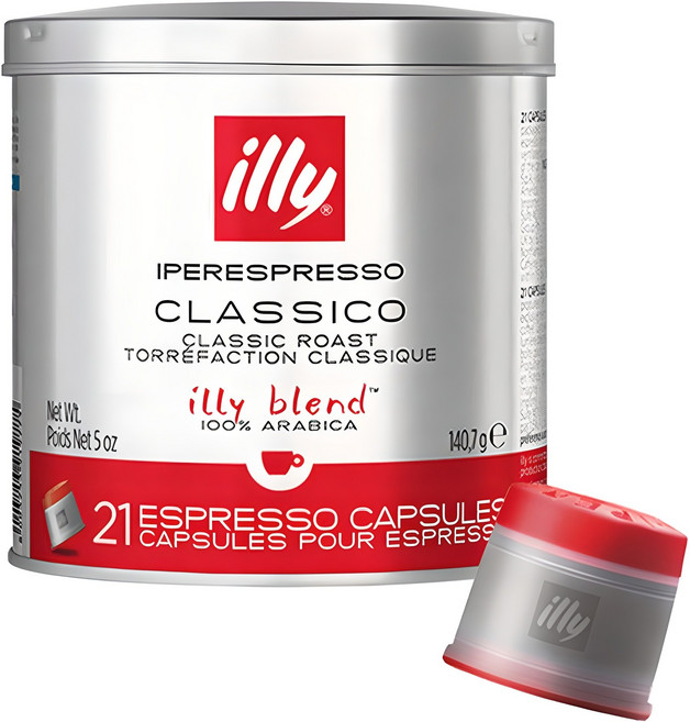 일리 클래식 로스트 클라시코 캡슐커피, 6.7g, 21개입, 1개