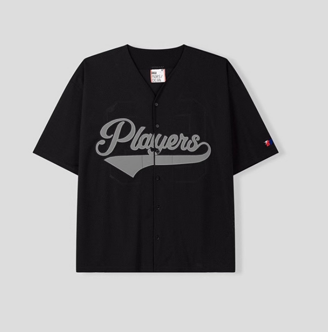 BT3 美式V領球衣 69號棒球T 寬鬆情侶裝罩衫襯衫上衣 FM12