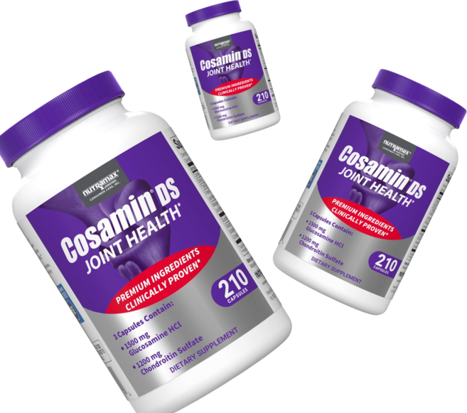 Cosamin DS 글루코사민1500mg 콘드로이친1200mg 무릎연골 관절건강, 3개, 210정