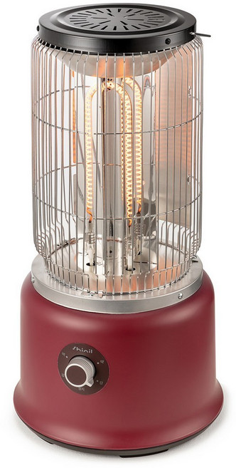 신일 원통형 카본히터, SEH-DM28W, 레드