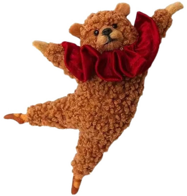 Fenglin-joy The Boston Ballet Bear 발레곰 열쇠고리 걸은 장식.