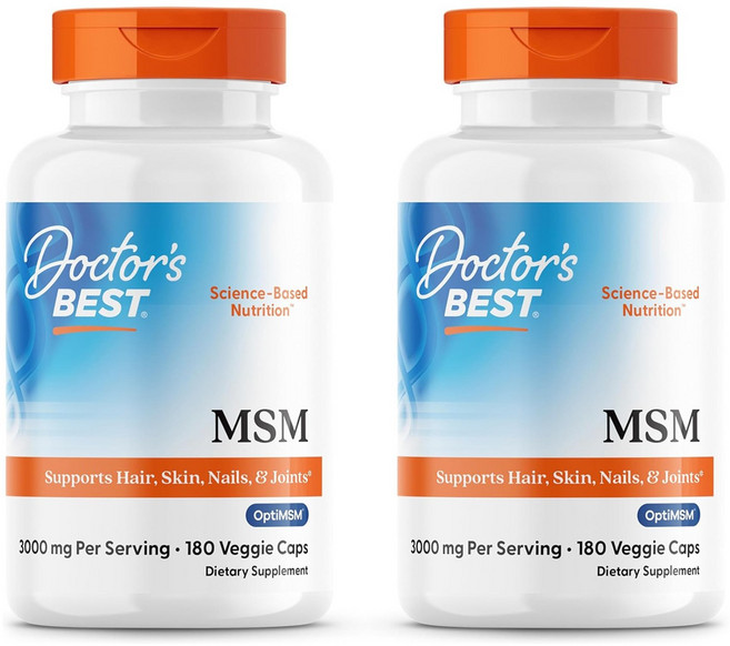 닥터스베스트 MSM 3000mg 베지 캡, 180정, 2개