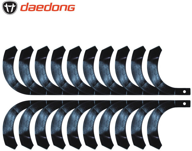 대동 경운기 1구 로터리날 좌/우 20개/경운날/볼트 너트 20개 포함