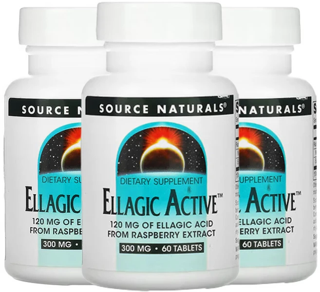 소스네츄럴스 엘라직 액티브 300 mg 60 정, 3개, 60정 - 쿠팡