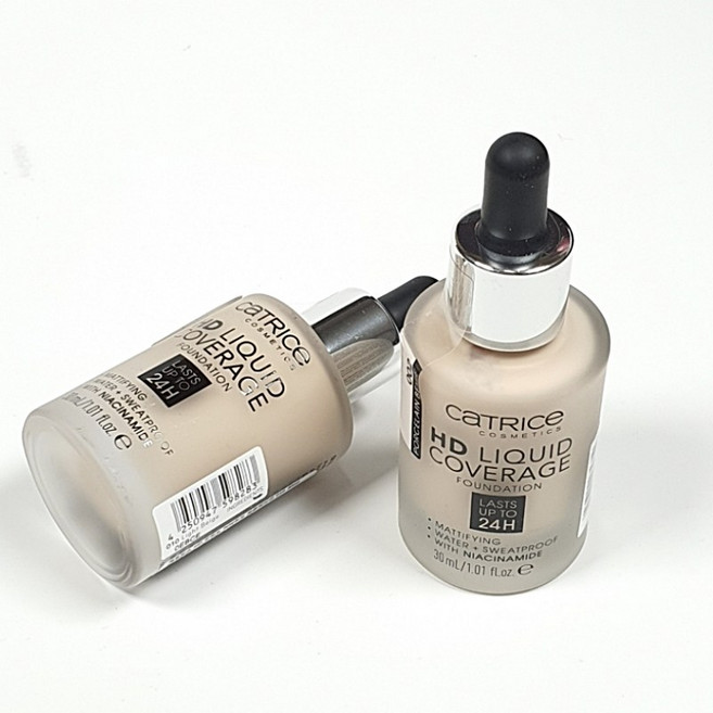 [본사정품]캐트리스 HD 리퀴드 커버리지 파운데이션 기능성 프로텍터 피부톤보정 메이크업베이스 윤기부여 미백 주름케어 자외선차단 기미 주근깨 보호 피부진정 피부강화 피부미인 피부광채, 002 포슬린베이지, 1개