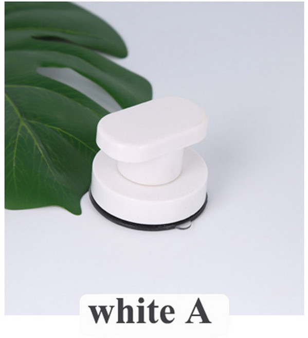 미끄럼 방지 핸들 욕조 도어의 유리 샤워 드릴링 위한 안전한 컵으로 없음은 제공 잡아를 난간 욕실 안전 흡입 그립을, White A, 1개