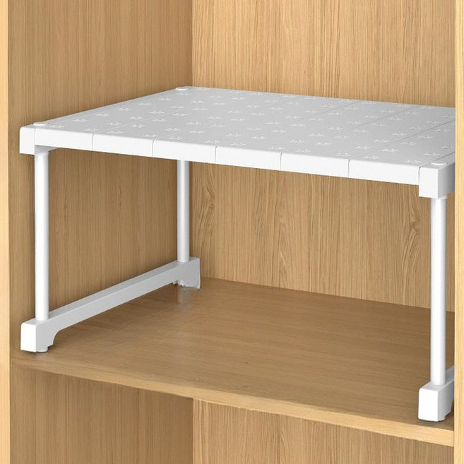 내맘대로 길이조절 옷장 정리함 낮은 소형 칸막이 수납함 옷정리트레이 옷정리함, 높은 소형, 1개