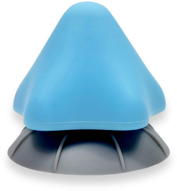 미소라인F 실리콘 흡착 마사지볼 휴대용 지압볼, 별모양, 1개