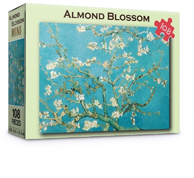 직소퍼즐 풍경 명화 아몬드 나무 108피스 PL108-4, 혼합색상, 1개
