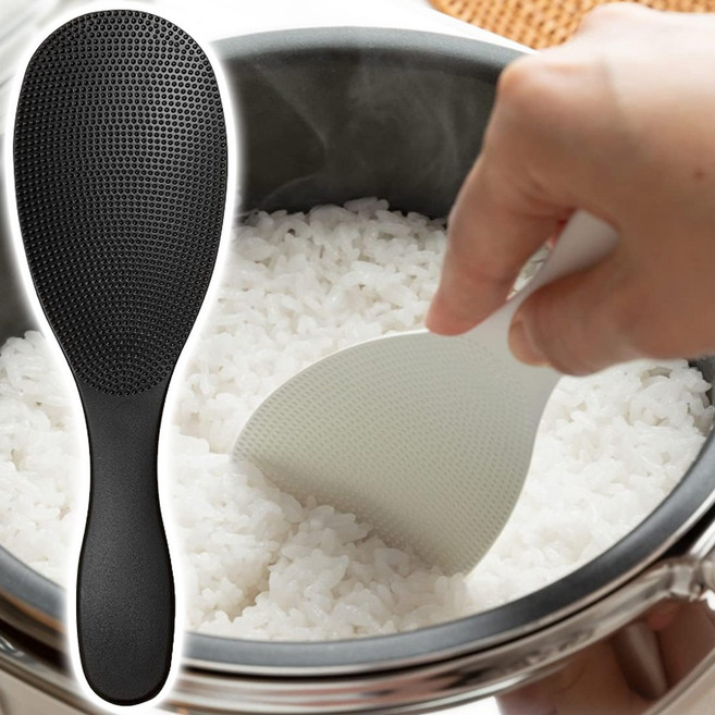 마르나 키와미 밥주걱, 블랙, 4개