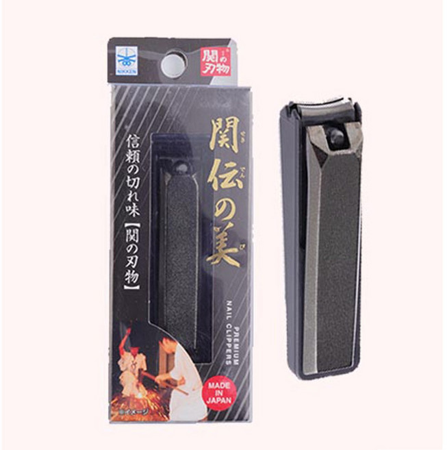 일본 니켄 명품 네일케어 손톱깎이 손톱깍기 발톱깍이 일제 정식 직수입, 1개, 블랙(SB-15BL)