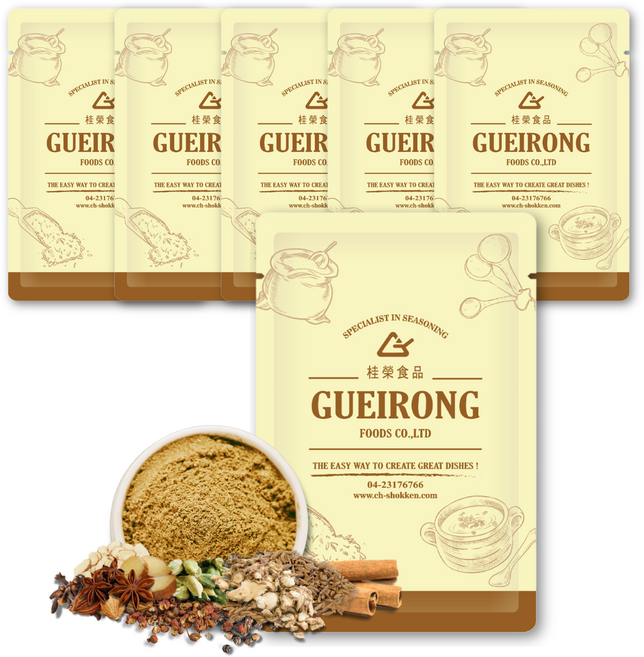 GUEIRONG 十三香粉 中式料理調味, 15g, 6個, 十三香粉15g