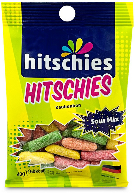 히치스 히슬러 사우어 수수깡젤리, 40g, 1개