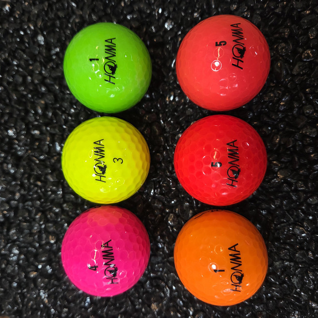 [최종검수 인증볼] 프리미엄 젝시오 컬러 골프공 A++급 20알구성 검수인증스티거 확인필수!, 형광노랑, 1개, 20개입