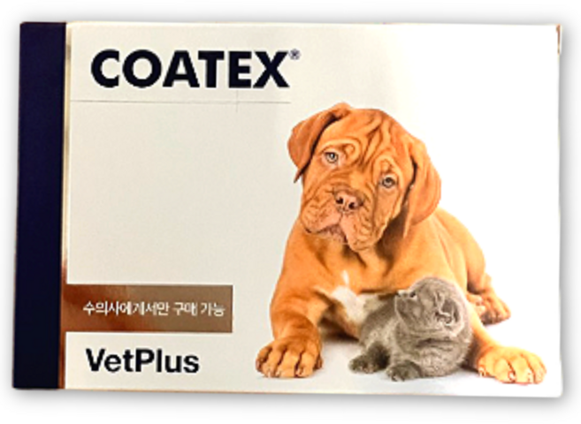 코텍스 블리스터 강아지 독 피부 피모 영양제 60캡슐, 2개, 피부/피모+알러지, 60정
