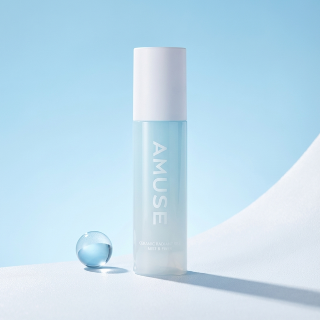 어뮤즈 세라믹 백진주쌀 미스트 앤 픽서, 1개, 80ml