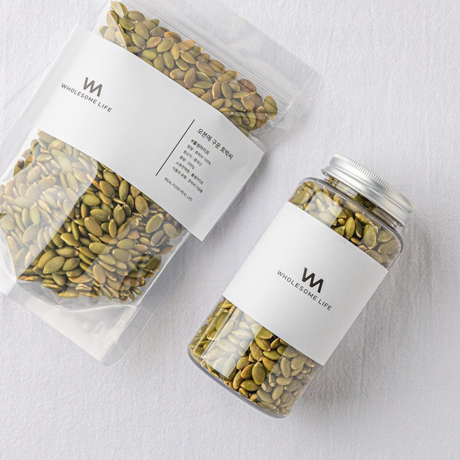 세척후 매일아침 구운 호박씨 볶은 볶음, 대용량 프리미엄형(뽀틀), 1개