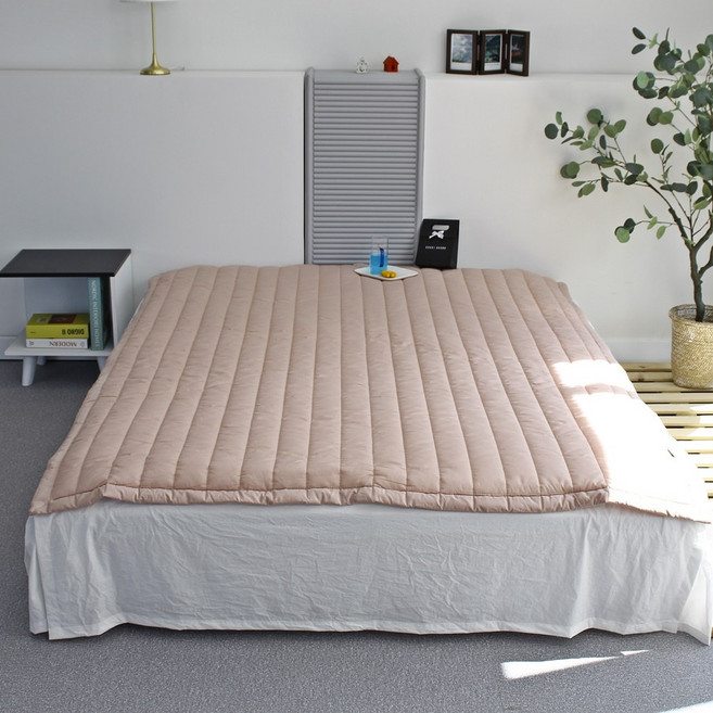 액체완벽차단 2차오염방지 침대매트리스 완전보호 순면 방수패드, 핑크