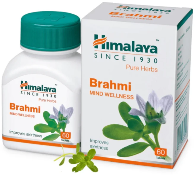Himalaya Brahmi Tablets, 4세트, 60정 - 쿠팡